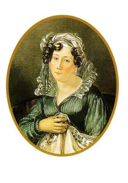 Рис. 11. Портрет княгини Веры Федоровны Вяземской.